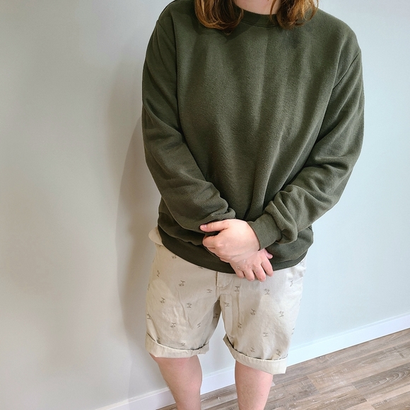 Divided Other - Forest Green Crewneck Sweatshirt